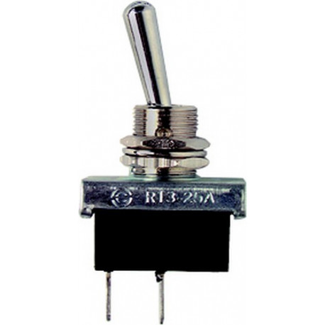 Interrupteur à levier métallique 12 volts - S04257