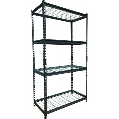 ETAGERE METALLIQUE 4 TABLETTES 91X45X167  cm-DRAKKAR  -S09077