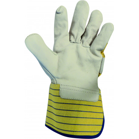 Paire de gants docker cuir pleine fleur taille 10 S21008