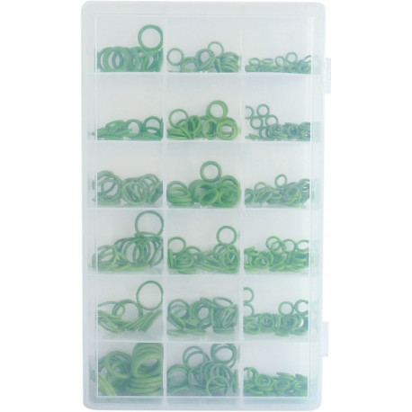 ASSORTIMENT 270 JOINTS TORIQUES VITONS VERTS