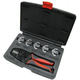 COFFRET PINCE À SERTIR COSSES AUTOMATIQUE 6 Têtes- DrakkarTools - S17979