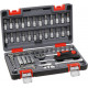 Coffret de douilles 6 pans  1/4" - 56 pièces Acier DRAKKAR TOOLS -S11434