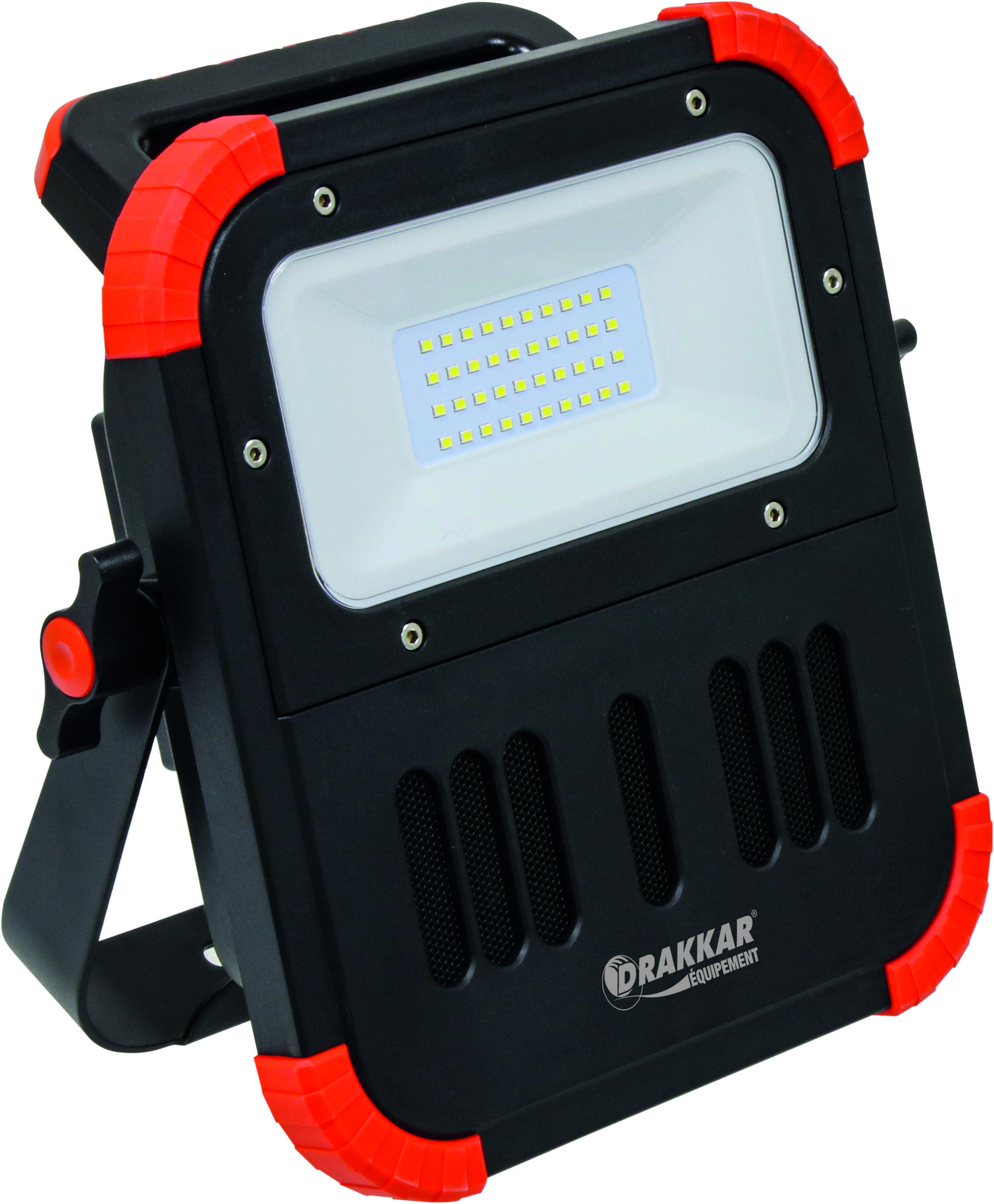 PROJECTEUR LED Rechargeable avec Enceinte bluetooth-DRAKKAR  EQUIPEMENT-S02155 - MATOUTILS