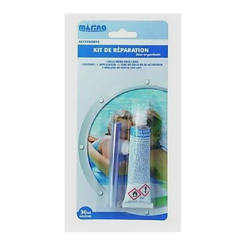 Kit REPARATION LINER et GONFLABLE 30ml marina - MATOUTILS