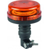 GYROPHARE LED DOUBLE FLASH EXTRA PLAT 12/24V 45LEDS SUR TIGE S16311