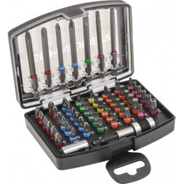 COFFRET DE 57 EMBOUTS MAGNETIQUES AUTOMATIQUE VISSEUSE S50603