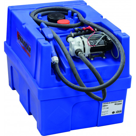 STATION SERVICE AD BLUE 200L AVEC POMPE ET PISTOLET S08410