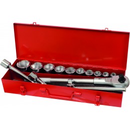 Coffret douilles 3/4"  -DRAKKAR TOOLS 14 pièces - 15133