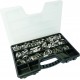 COFFRET 175 COLLIERS BANDE PLEINE 12MM DIAM.8 A 50 ACIER INOX-26515