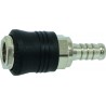 Raccord coupleur rapide femelle universel tuyau 10mm 