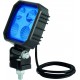 PHARE  DE TRAVAIL BLEU  Ultra Leger 4 led - 8W 1000 lm - S17029