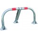 BARRIERE  RABATTABLE DE PARKING TUBE ACIER AVEC CYLINDRE VISIO-18143