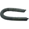 BOUDIN ABSORBANT LIQUIDE 8CM X 1.20M - GRIS - 5.3L ABSORPTION - A L'UNITE 08384