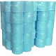 LOT 32 BOBINES OUATE BLEUE- 3 PLIS -LISSE-1000 formats-26X35 CM -SODITECH -17541