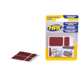 POWER BOND PADS  ADHESIF DOUBLE FACE  ANTHRACITE HPX -20534