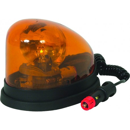 GYROPHARE GOUTTE D'EAU ORANGE LAMPE H1 -16304