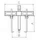 EXTRACTEUR UNIVERSEL A GRIFFES MULTIPLES 140X173 INTERIEUR/EXTERIEUR EN COFFRET -09165