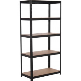 ETAGERE RAYONNAGE D'ATELIER  5 tablettes MI-LOURD 1250 KG  -STILKER 09070