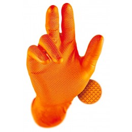 50 GANTS JETABLES-NITRILE-GRIPPAZ  DEXTÉRITÉ MAX TAILLE XL -21216