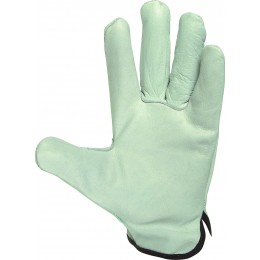 PAIRE DE GANTS MAITRISE CUIR BOVIN -GROS TRAVAUX- TAILLE 8-21041