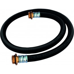 TUYAU GASOIL FLEXIBLE DE JONCTION  DIAM.25MM 1M RACCORD 1 - S08325